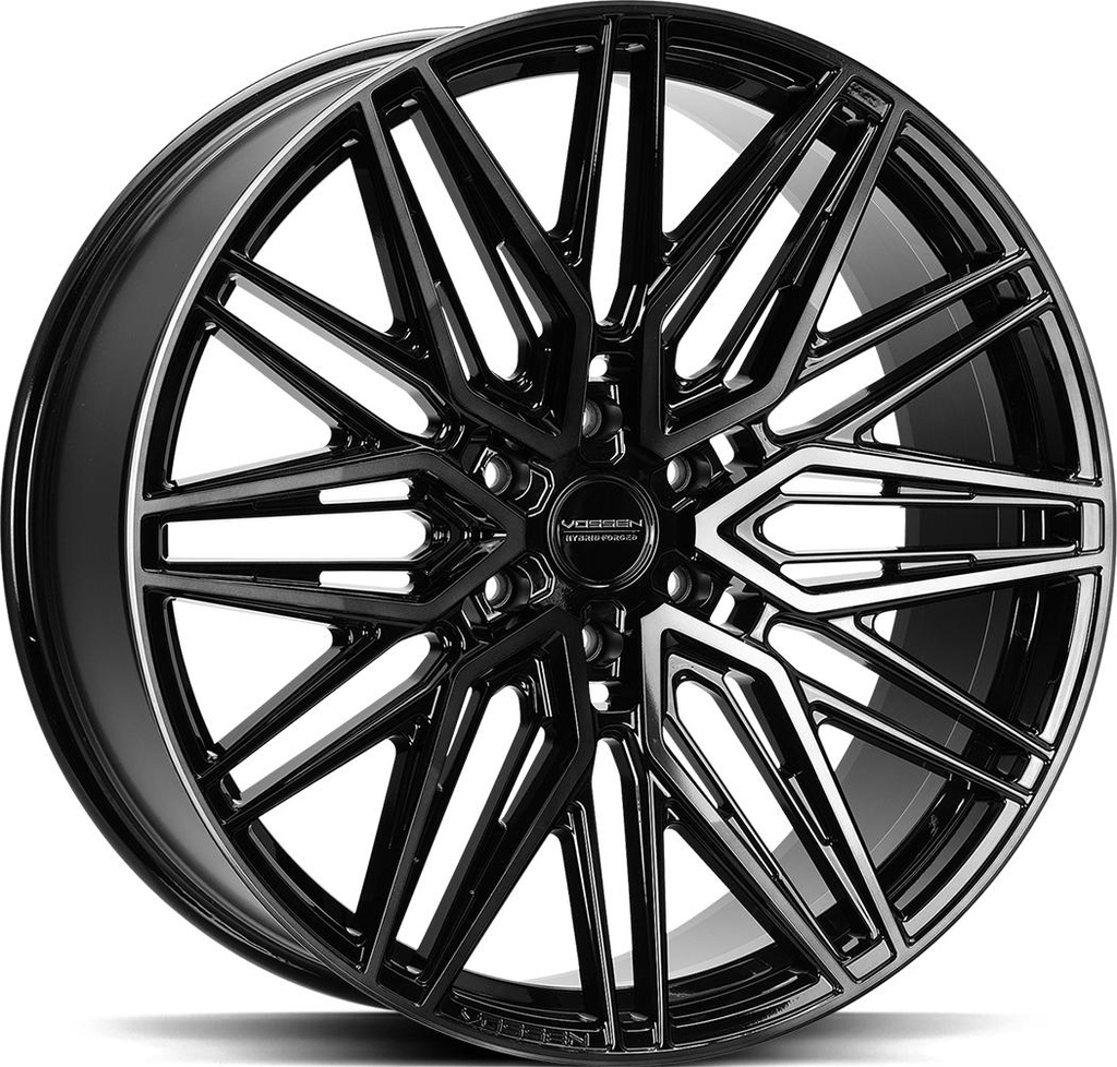 VOSSEN HF6.5 GLOSS BLACK 12x22 6/135 ET-44 CB87.1