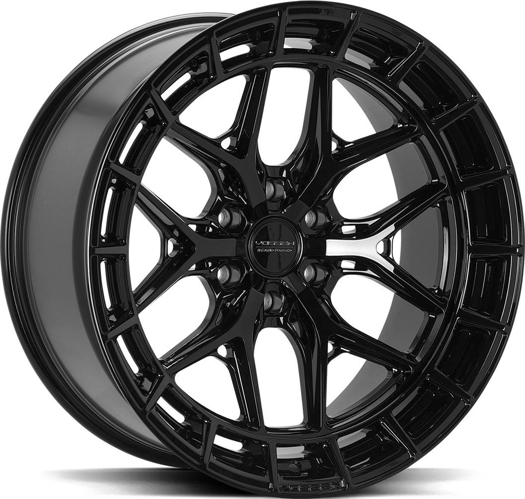 VOSSEN HFX1 GLOSS BLACK 10.5x22 5/127 ET27 CB71.5