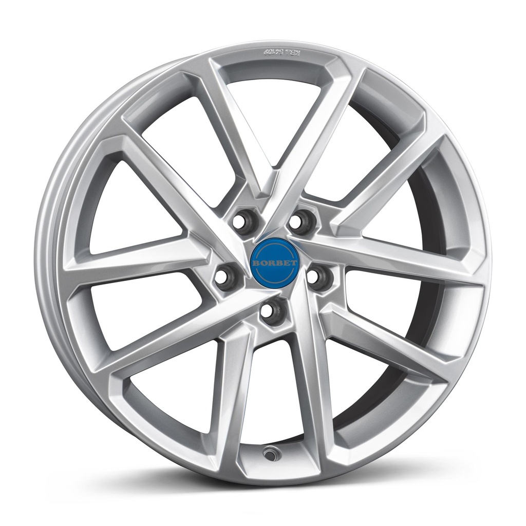 BORBET N CRYSTAL SILV 6.5x16 4/98 ET35 CB58.1