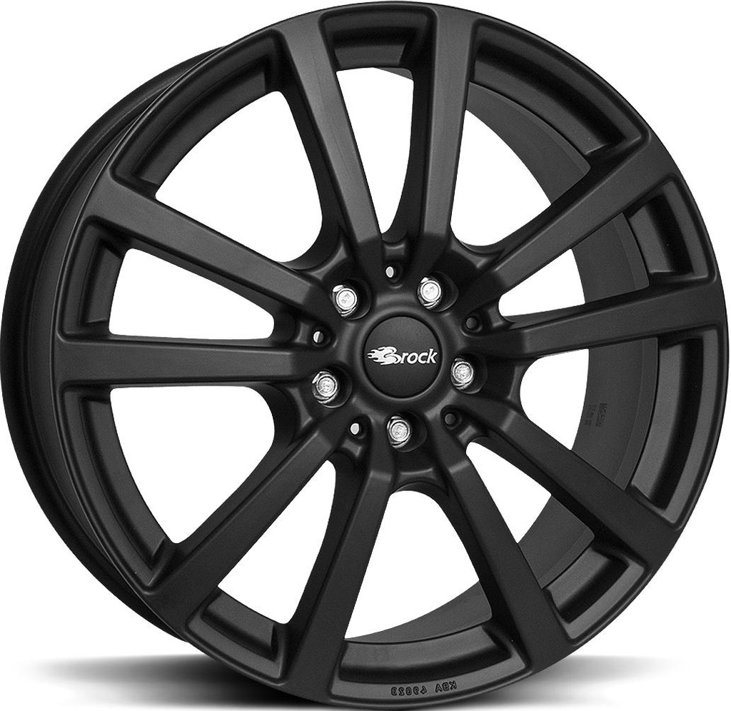 BROCK RC25T BLACK MATT 6.5x16 5/120 ET51 CB65.1