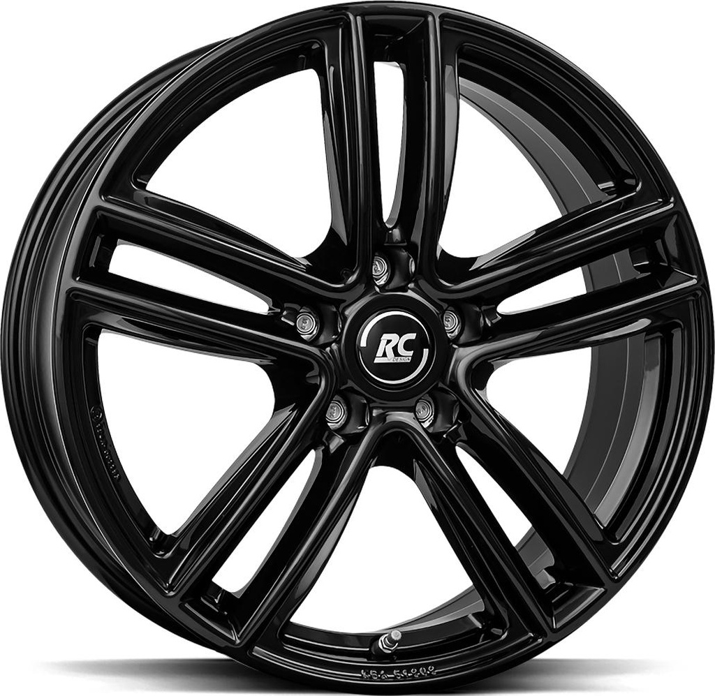 BROCK RC27 SHINY BLACK 6x16 5/112 ET48 CB57.1