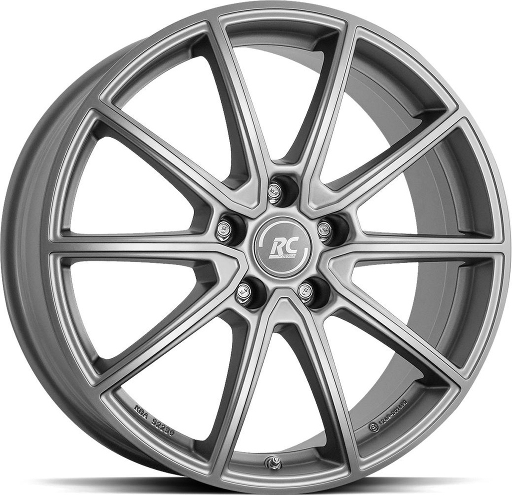 BROCK RC32 FERRIC GREY MATT 6.5x16 5/112 ET39.5 CB66.6
