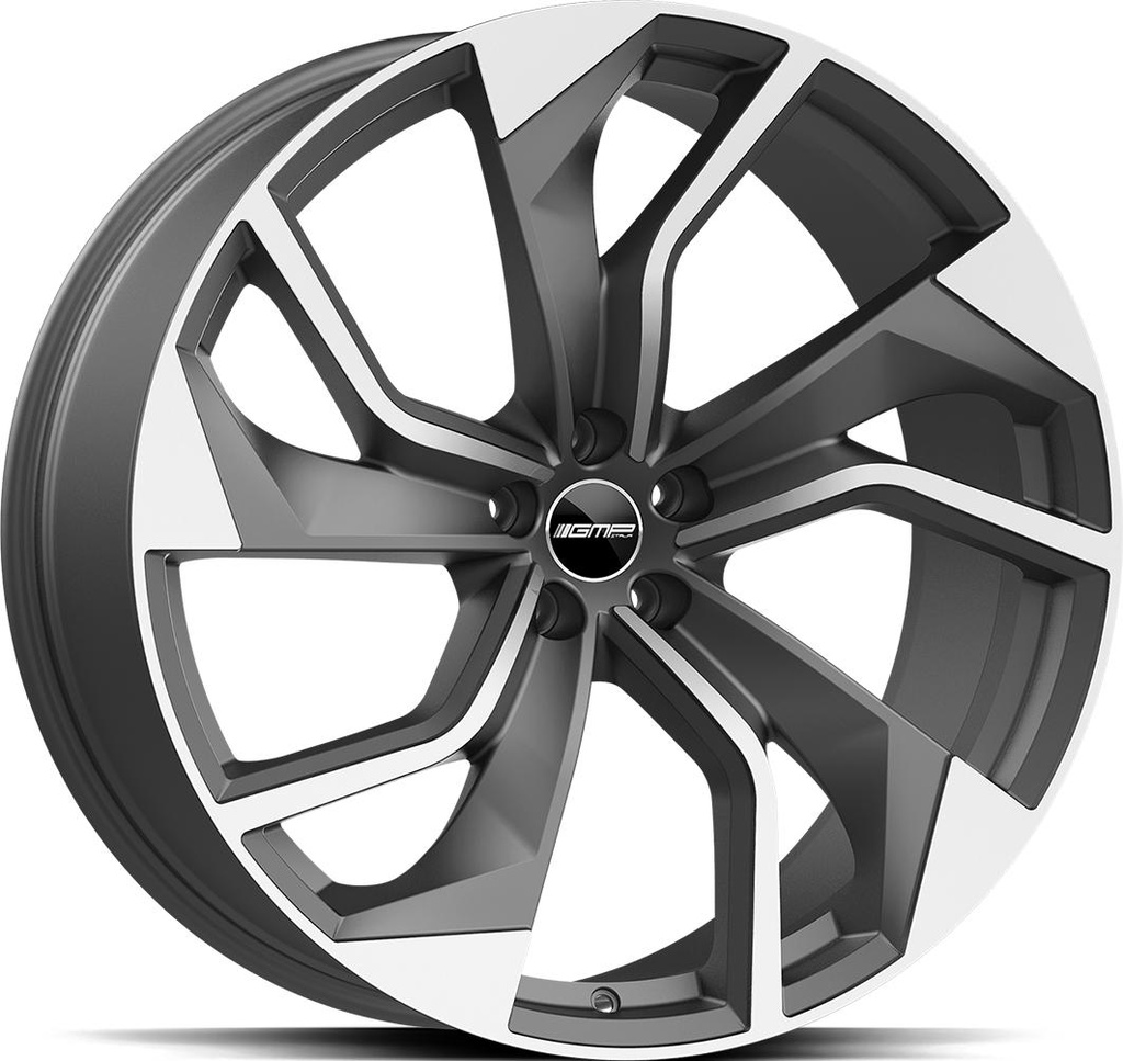 GMP REBEL MATT ANTHRACITE DIAM 10x21 5/112 ET58 CB57.1