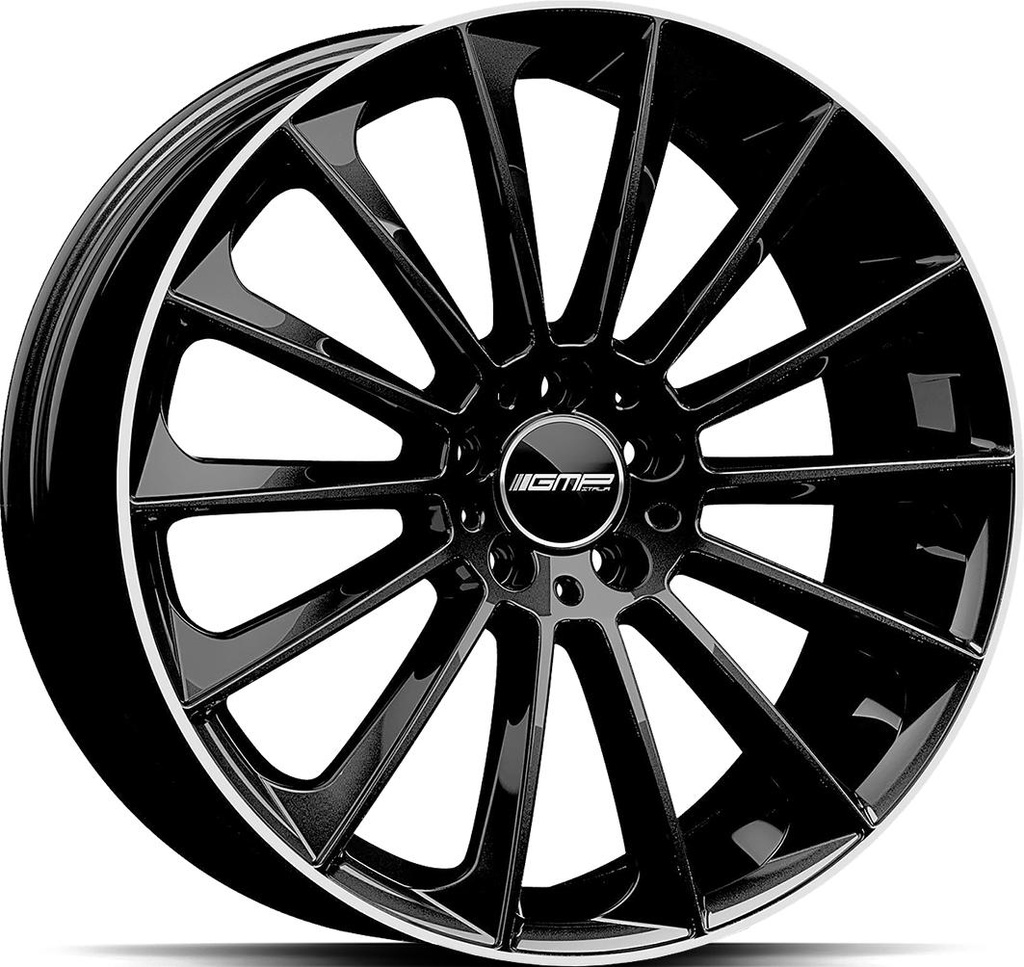 GMP STELLAR BLACK DIAM LIP 9x22 5/112 ET25 CB66.6