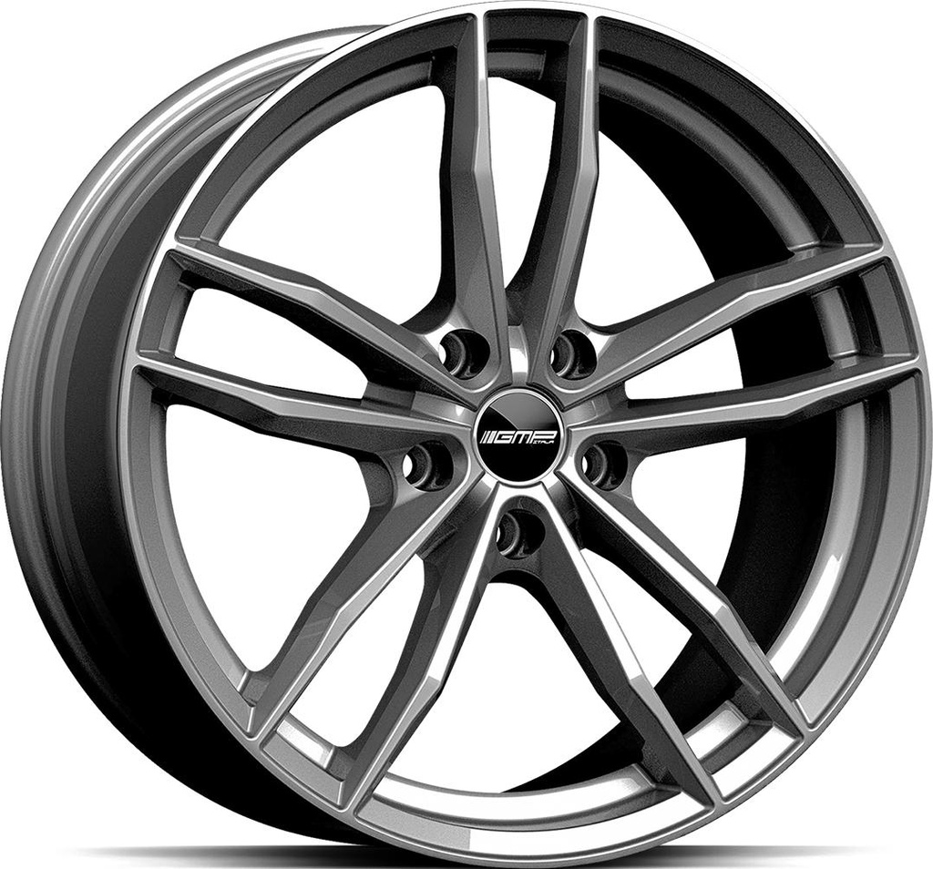 GMP SWAN GLOSS ANTHRACITE 9.5x20 5/112 ET35 CB66.6