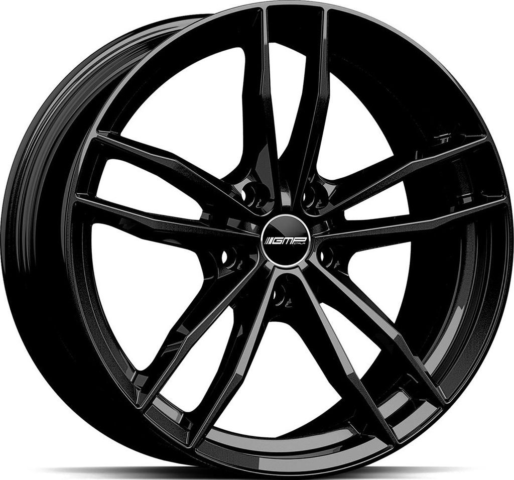 GMP SWAN GLOSS BLACK 9.5x20 5/112 ET35 CB66.6