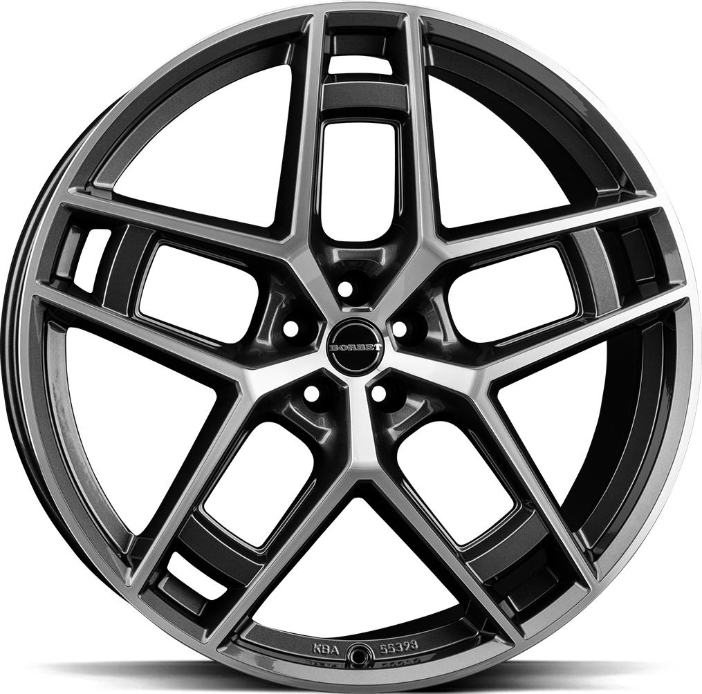 BORBET TF GRAPH POL GLOSS 10.5x24 5/112 ET40 CB66.6