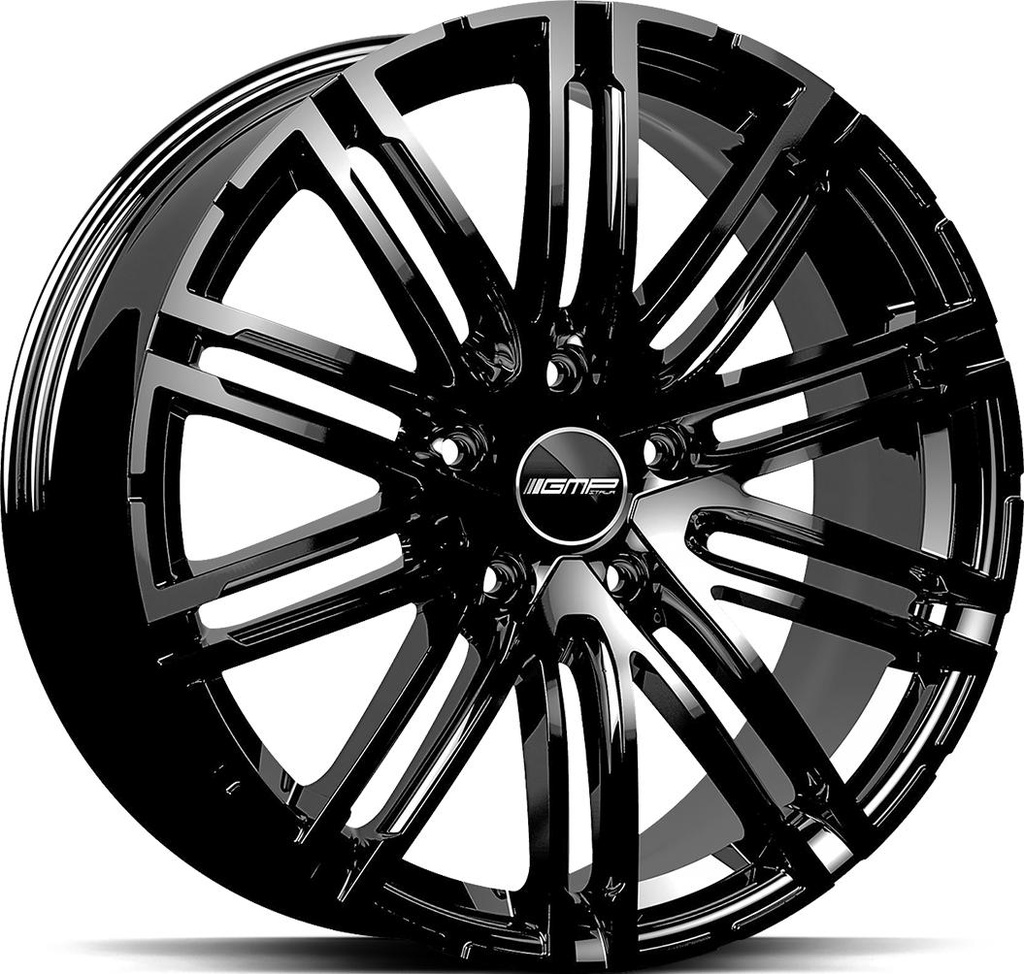 GMP TARGA GLOSS BLACK 11.5x21 5/130 ET52 CB71.6
