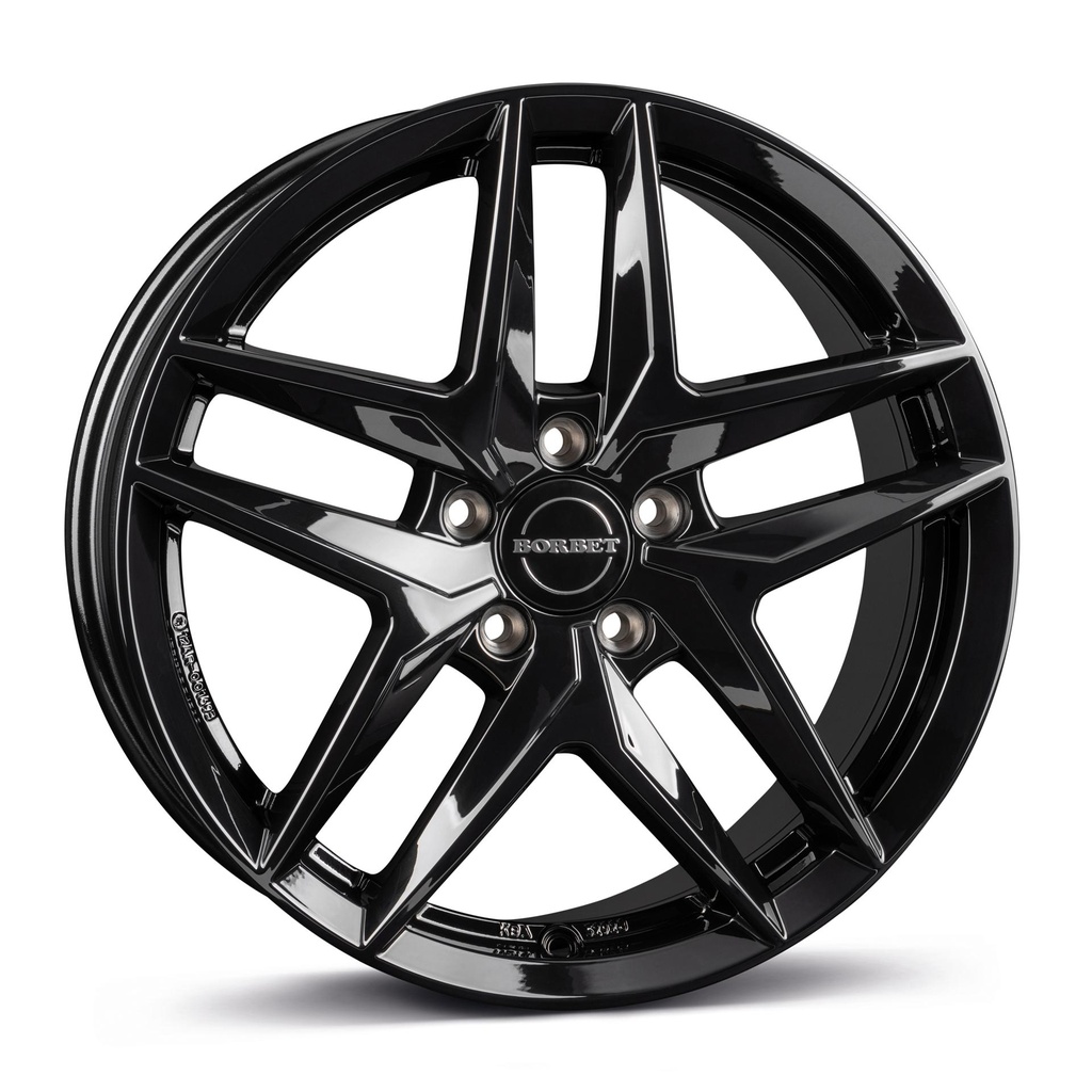 BORBET Z BLACK GLOSS 8x18 5/112 ET39 CB66.6