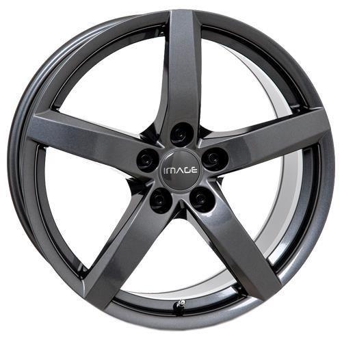 STATUSFÄLGAR ATOM ANTHRACITE GREY 7x17 5/112 ET45 CB57.1