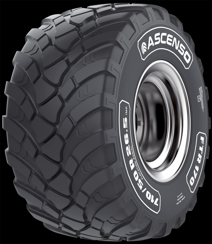 650/50R22.5 163D ASCENSO FTR 170 XL STEEL BELTED 7 VUODEN TAKUU