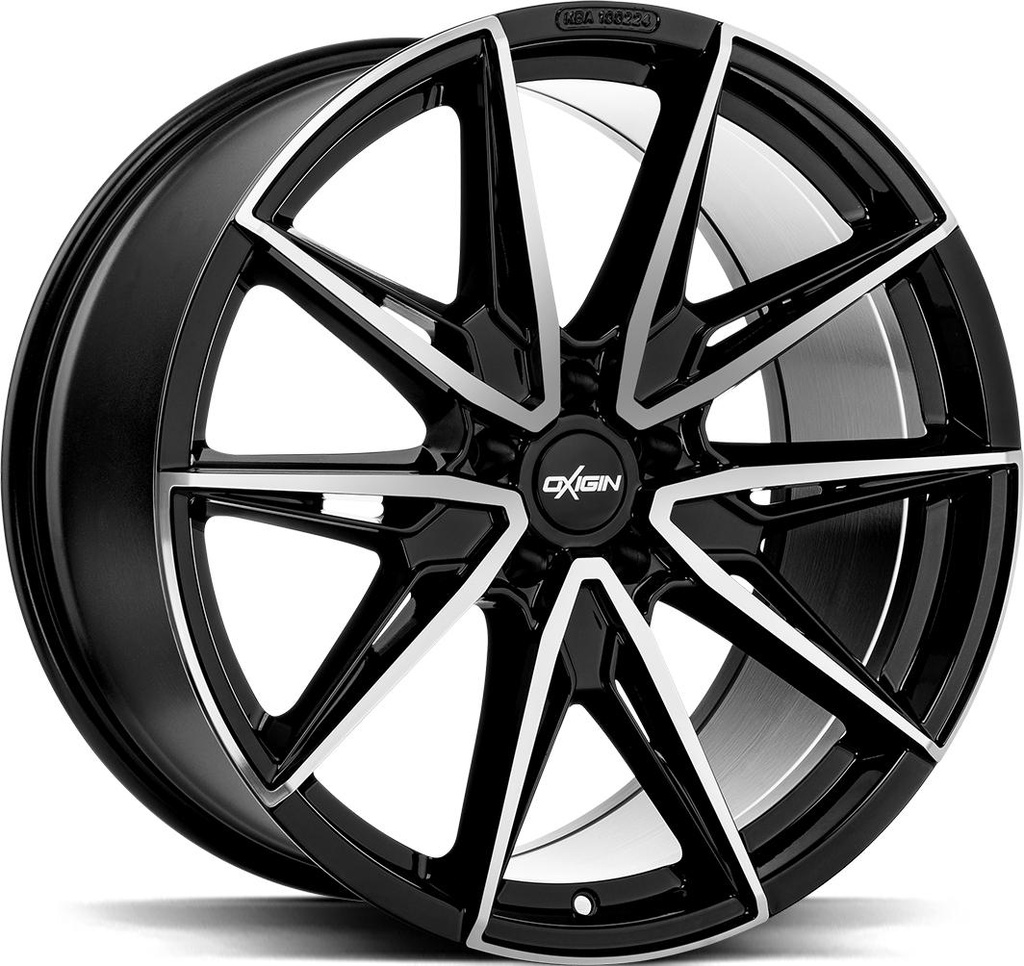 OXGIN 30 OXHEAT BLACK FULL POL 9.5x19 5/112 ET25 CB66.6