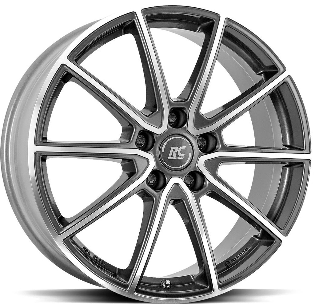 BROCK RC32 TITANIUM FULL POL 7x18 5/114.3 ET39 CB66.6