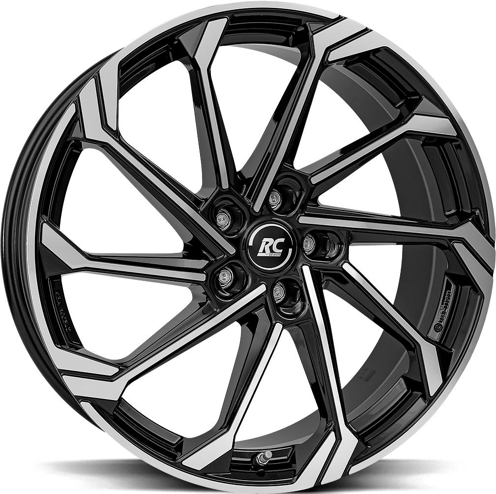 BROCK RC36 BLACK FULL POL 7.5x18 5/112 ET53 CB66.6