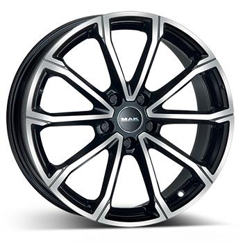 MAK DAVINCI BLK/POL 6.5x17 4/108 ET32 CB65.1