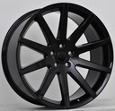 STATUSFÄLGAR D54 GLOSSBLACK 9x20 6/139.7 ET25 CB106.1