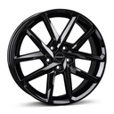BORBET N BLACK GLOSSY 8x19 5/112 ET44.9 CB57.1