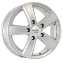 MEGA WHEELS HERCULES 5 SILVER 6.5x15 5/114.3 ET45 CB61.4
