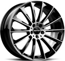 GMP STELLAR BLACK DIAM 9.5x20 5/112 ET35 CB66.6