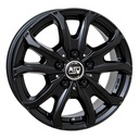 MSW 48 VAN M.BLK 7x17 5/118 ET68 CB71.1