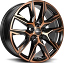 RONAL R71 JET BLACK COPPER MATT FRONT CU 8.5x20 5/127 ET56 CB71.5