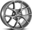 BBS SR HIMAL SATIN GREY 8x17 5/120 ET30 CB72.6