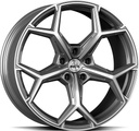 GMP A101 MOON GRAY DIAM 9.5x22 5/112 ET30 CB66.6