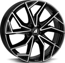 ALUTEC ADX.02 DIAM BLACK POL 8x19 5/114.3 ET50 CB70.1