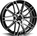 BROCK B34 BLACK FULL POL 8x18 5/105 ET38 CB56.6