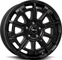 BROCK B45 SATIN BLACK MATT 7.5x18 5/120 ET45 CB65.1