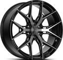 VOSSEN HF6.4 TINTED GLOSS BLACK 8.5x18 6/130 ET35 CB84.1