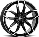 RIAL LUCCA DIAM BLACK POL 8x18 5/115 ET45 CB70.2