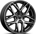 GMP LUNICA MATT ANTHRACITE DIAM 9.5x20 5/112 ET35 CB66.6