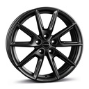BORBET LX18 BLACK MATT 8x18 5/112 ET48 CB66.6
