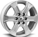 BROCK RC31 CRYSTAL SILV 7x17 6/139.7 ET35 CB106.1