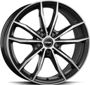 RIAL X12 DIAM BLACK POL 7.5x18 5/112 ET51 CB57.1
