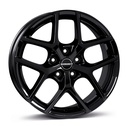 BORBET Y BLACK GLOSS 7x17 5/100 ET45 CB57.1