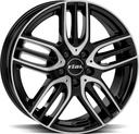 RIAL M14 DIAM BLACK POL 9x18 5/112 ET58 CB66.5