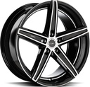 OXGIN EVOLUTION BLACK FULL POL 8.5x19 5/112 ET45 CB66.6