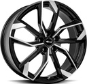BROCK RC34 BLACK FULL POL 7x17 5/114.3 ET49 CB67.1