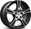 SPATH SP01 TRAILER BLACK MATT POL 5.5x13 5/112 ET30 CB66.6