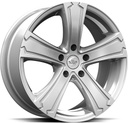 SPATH SP42 H CHROME SILV 7.5x18 5/118 ET58 CB71.1